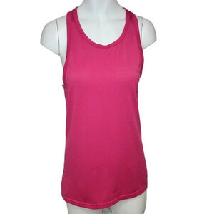 ZYIA Mesh Perforated Racer Tank Hot Pink Size  Small